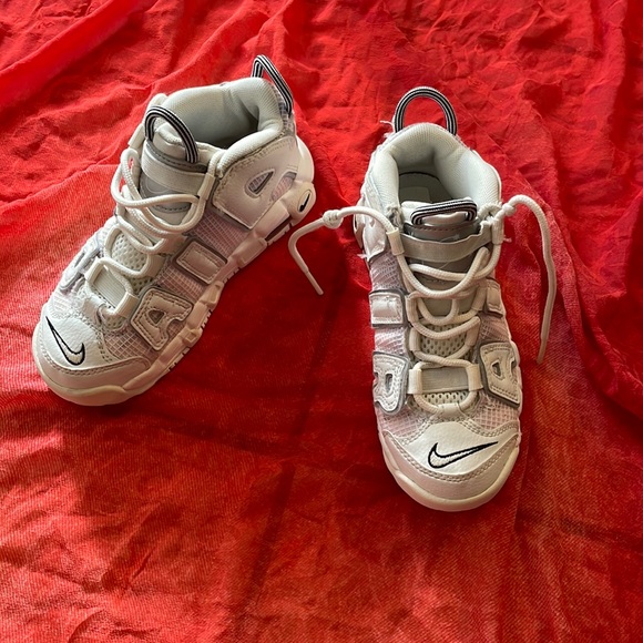 Nike Air kid toddler girl white sneakers size 12C - Picture 1 of 8